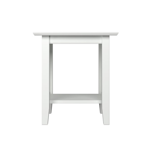 Charlton Home® Tolleson Solid Wood End Table with Storage & Reviews